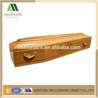 Europe wooden carving wooden handle funeral coffin prices