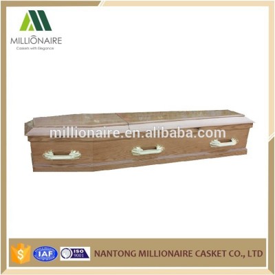 Wholesale burial assembled funeral coffins