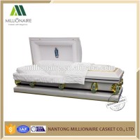 China wholesale funeral metal coffins and caskets