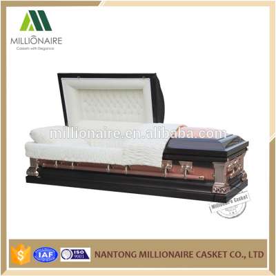 Silver copper metal casket china market